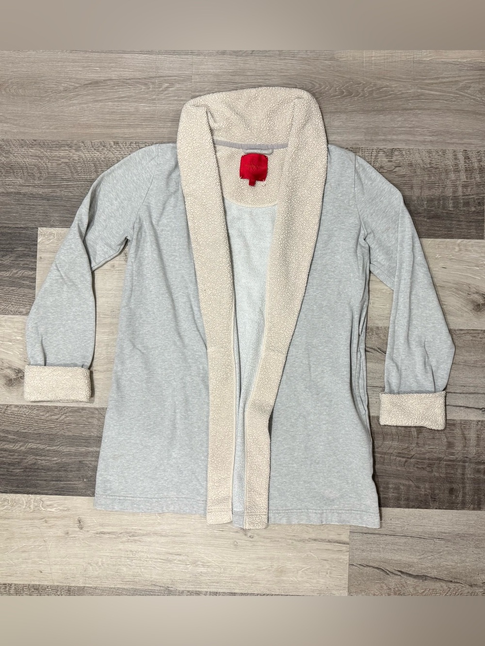 Size S Victoria's Secret Fleece Open-Front Cardigan / Lounge Coat Y2K